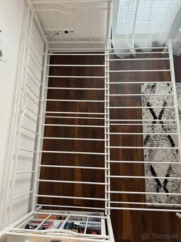 Kovová rozkladacia postel - 4