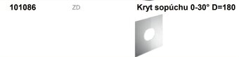 Schiedel kryci plech 101086 - 4