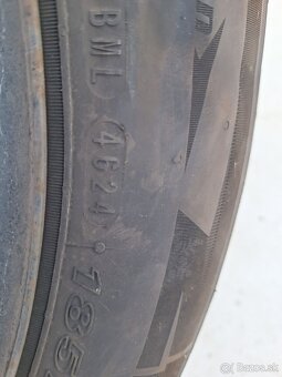 Sada zimných kolies 185/65R15 na plechových diskoch - 4
