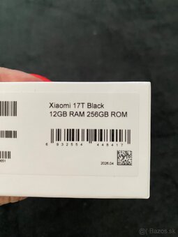 Xiaomi 17T 12g/256 - 4