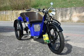 Dámská motorová tříkolka L'Automouche - historická rarita - 4