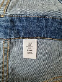 Tehotenské krátke džínsy/rifle H&M - 4