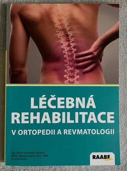 Liečebná rehabilitácia 4 knihy - NOVÉ za cenu 40 eur - 4