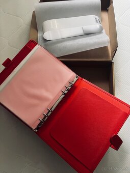Filofax Saffiano diár A5 červený - 4