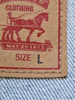 Pánská džíska Levi's Trucker velikost L (52) 1101 - 4