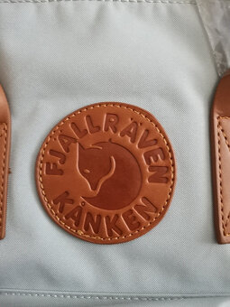 Batoh Fjällräven Kanken sivý s hnedými prvkami - 4