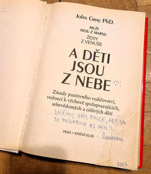Predam knihu Muži jsou z Marsu a ženy z Venuše a Děti jsou z - 4
