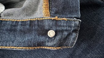 Pánske,kvalitné džínsy CARHARTT - veľkosť 34/32 - 4