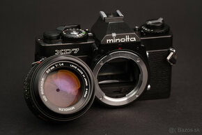 Minolta XD7 black, Rokkor 1:1.4/50mm - 4
