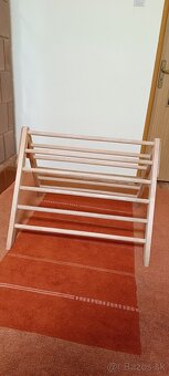Detská rebrina-Picklerovej triangel + doska/ šmykľavka - 4
