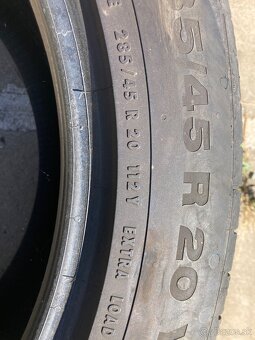 Continental letné 285/45R20 - 4ks - 4