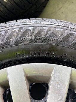 Predám original disky s pneu + puklice vw golf 6 - 4