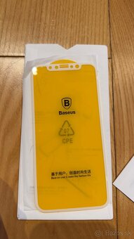 I Phone X kožený obal + ochranné sklo - 4