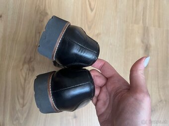 Kožené mokasíny, veľkosť 38 - 4