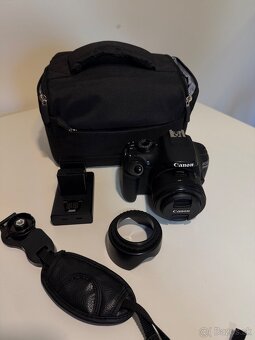 Predám Canon EOS 1200D + objektív Canon 50 mm - 4