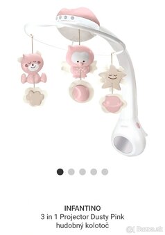 Detský kolotoč nad postieľku 3v1 - 4