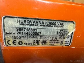 Rozbrusovacia píla Husqvarna K3000 VAC + Hilty kotúč - 4