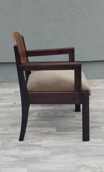 Sada 6 jedálenských stoličiek ” ART DECO “. - 4