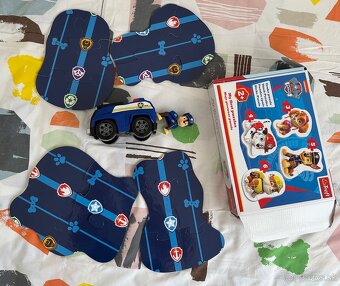 PUZZLE a AUTO z Paw Patroly len za 10EUR - 4