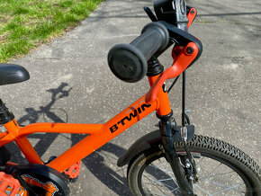 BTWIN 16 palcový detský bicykel - oranžový - 4
