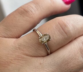 Diamantový prsteň 1,00 karátov - 4