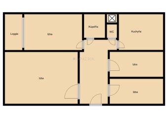 4-izbový byt s loggiou, Košice Ťahanovce – výhľad na mesto - 4