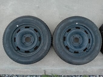 5x100 R15 + Zimné pneumatiky 185/65 r15 - 4