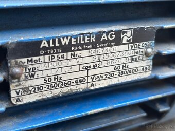 Motor Allweiler AG 1.1kw - 4