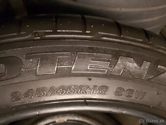 2x letné pneumatiky 245/45 r18 - 4