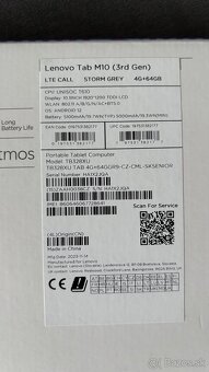 LENOVO Tab M10 LTE, 64 GB - 4