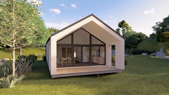 Nízkoenergetická stavba /modulový dom 73m2+terasa15m2 - 4