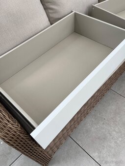 Šuplíky komody MALM 3ks biela - 4
