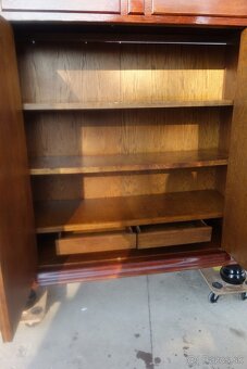 Skriňa Holandská – dub masív starožitná. - 4