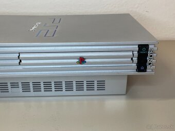 PS2 Silver SPCH 50xxx + ovládač + FMCB 64 MB - 4