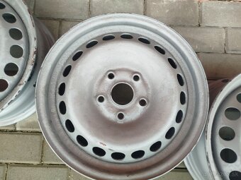 Predám plechové disky 5x112 r15 - 4