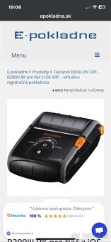 MOBILNÁ TLAČIAREŇ BIXOLON - 4