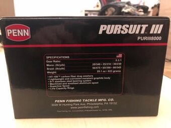 Navijak Penn Pursuit III 8000 - 4