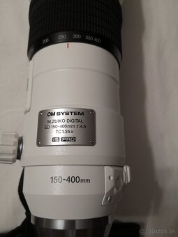 Olympus M. Zuiko digital 150-400mm cena 4999€ - 4