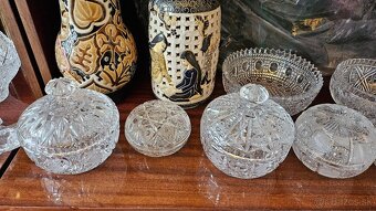 Krištál, vázy, misky, dózy - 4