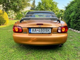 MAZDA MX-5 NB 1.6 (81 kw) - BEZ HRDZE - GARÁŽOVANÁ - 4