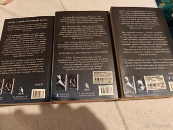 Knihy A ötven szürke árnyalat 1,2,3 - 4