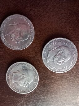 Predam starè strieborné mince Frantisek Jozef 1 Ru - 4