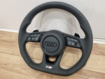 AUDI VYHRIEVANÝ EXCLUSIVE KOŽENÝ VOLANT - 4