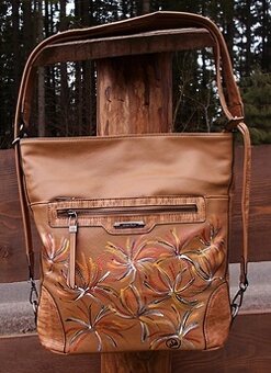Kabelky, batohy.   originál maľba/art/handmade 1,časť - 4