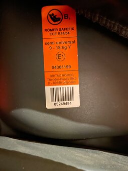 Predám sedačku Britax Römer - 4