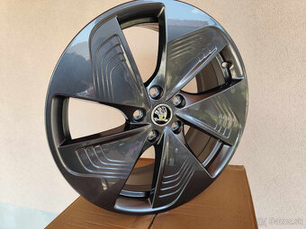 5x112 r18 ET50 elektróny originál SEAT + ŠKODA, VOLKSWAGEN - 4