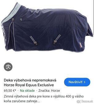 deky pre koňa 155cm - 4