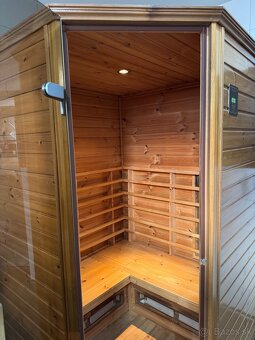 Rohová infrasauna - 4