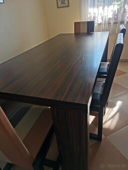 Masívny stôl D 200x S 90 x V 78 - 4