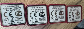 4x TELEKOM Power Bank kapacita 2600 mA - 4